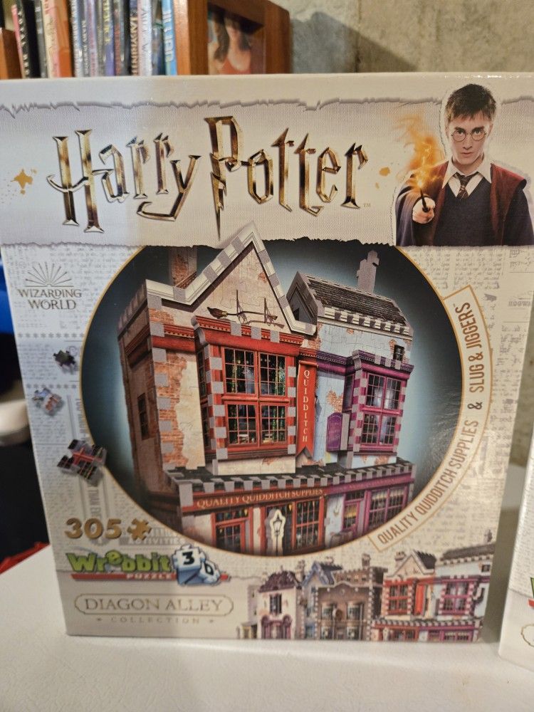 TWO Harry Potter 3D Puzzles