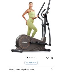 Niceday Elliptical Machine, Elliptical Exercise Machine for Home with Hyper-Quiet Magnetic Driving System, Elliptical Trainer with 15.5IN-18IN Stride,