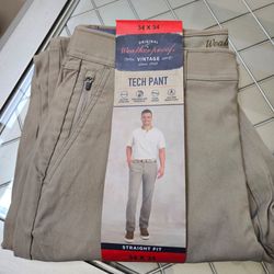 Mens Weatherproof tech pants