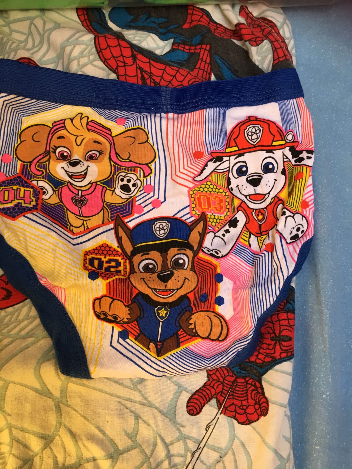 Ropa interior para niños