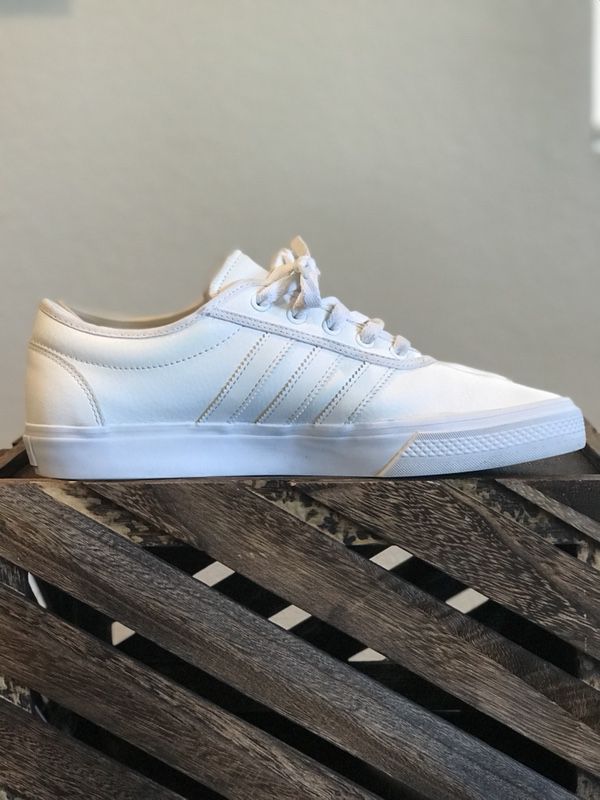Adidas Skateboarding Leather All White for in Menifee, - OfferUp