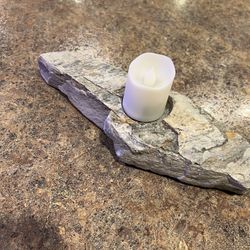 Natural Stone Votive Holder