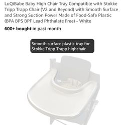 New BABY HIGH CHAIR TRAYCOMPATIBLE WITHI STOKKE TRIPP TRAPP CHAIR