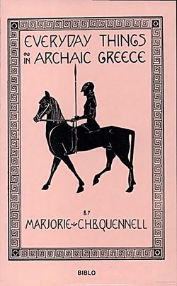 BOOK Everyday Things in Archaic Greece