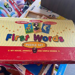 First Word Puzzle Set