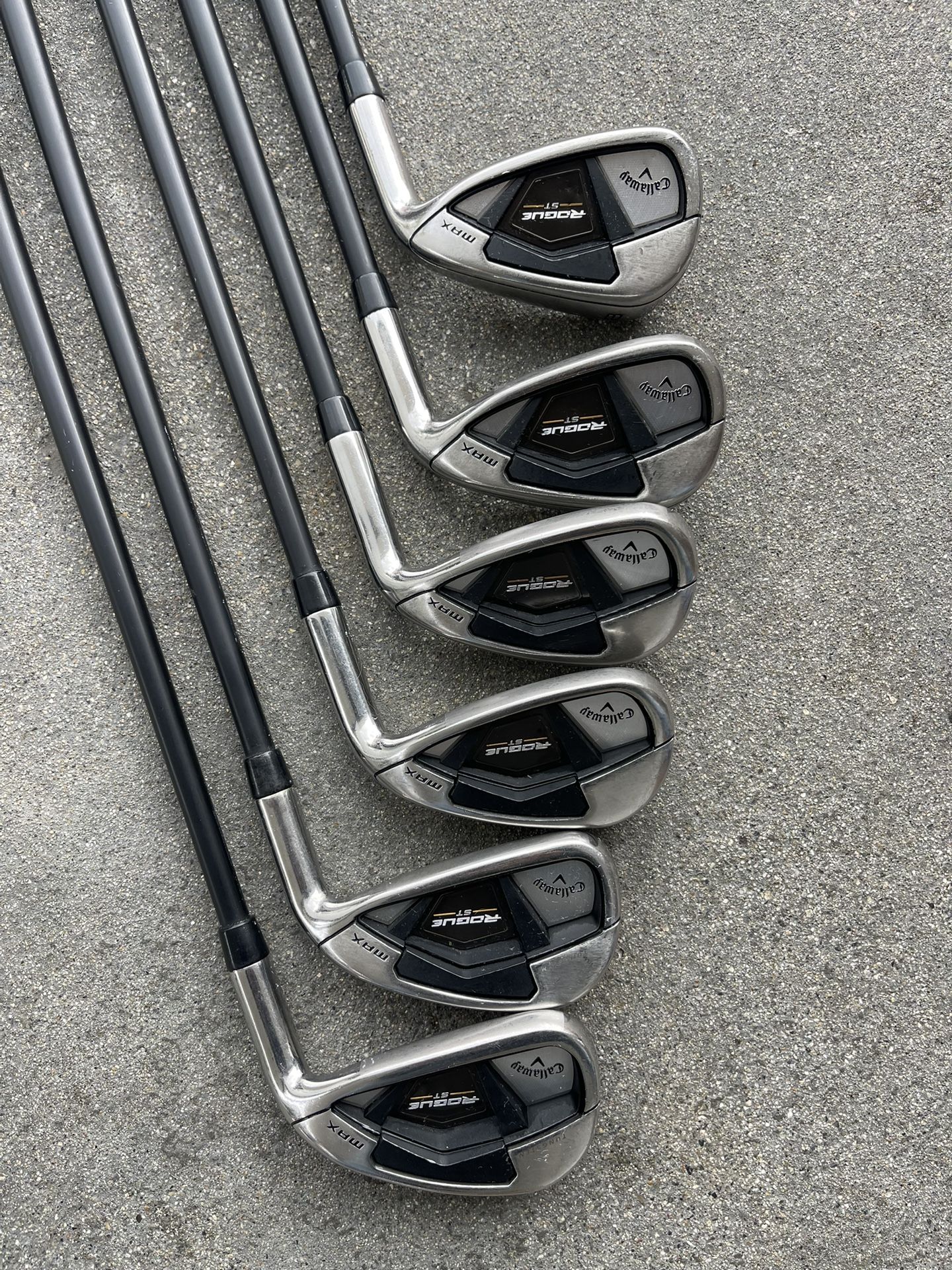 CALLAWAY ROGUE ST MAX IRON SET 6-PW AW