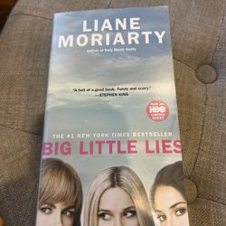 Big Little Lies by Liane Moriarty paperback 