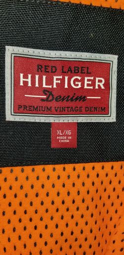 TOMMY HILFIGER VINTAGE DENIM MOTORCYCLE JACKET MENS SIZE XL NEW WITH TAG