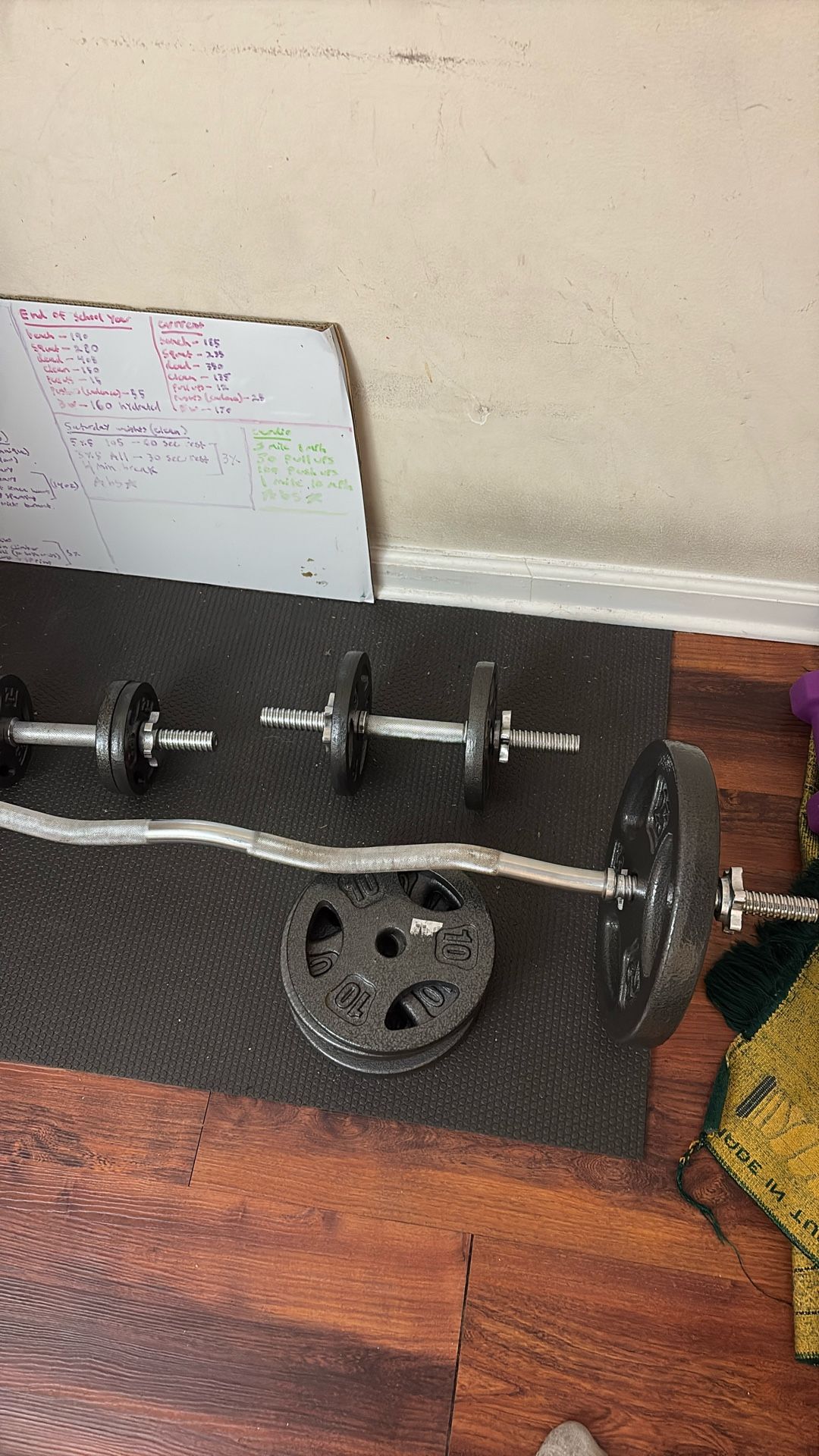 Adjustable Weights 110lbs