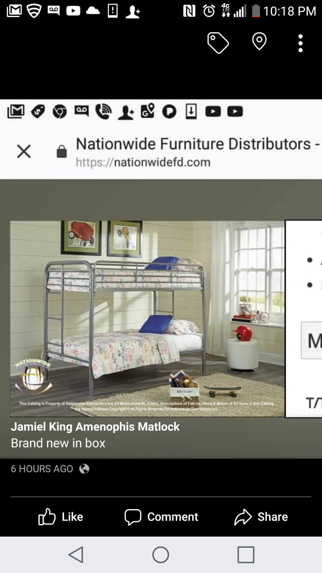 TWIN OVER TWIN BUNK BEDS
