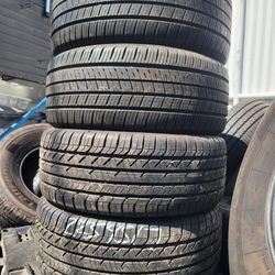 Vendo 4 Llantas Usadas 225 45 17 Par Y Par