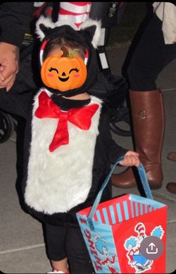 Cat & hat costume