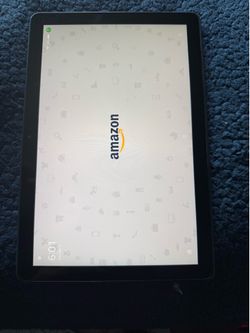 Amazon tablet and wireless keyboard