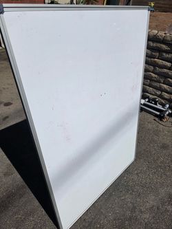 Large Whiteboard with Aluminum Frame