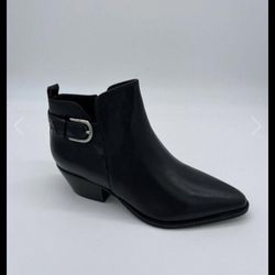 NEW Sam Edelman Womens Neena Black Ankle Boots Womens US 9M Booties