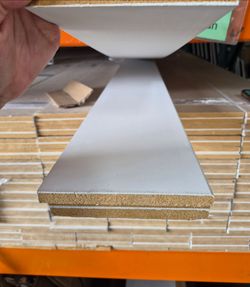 SALE 🔥 $.89 cents lineal foot Square Edge Baseboards - Soclo