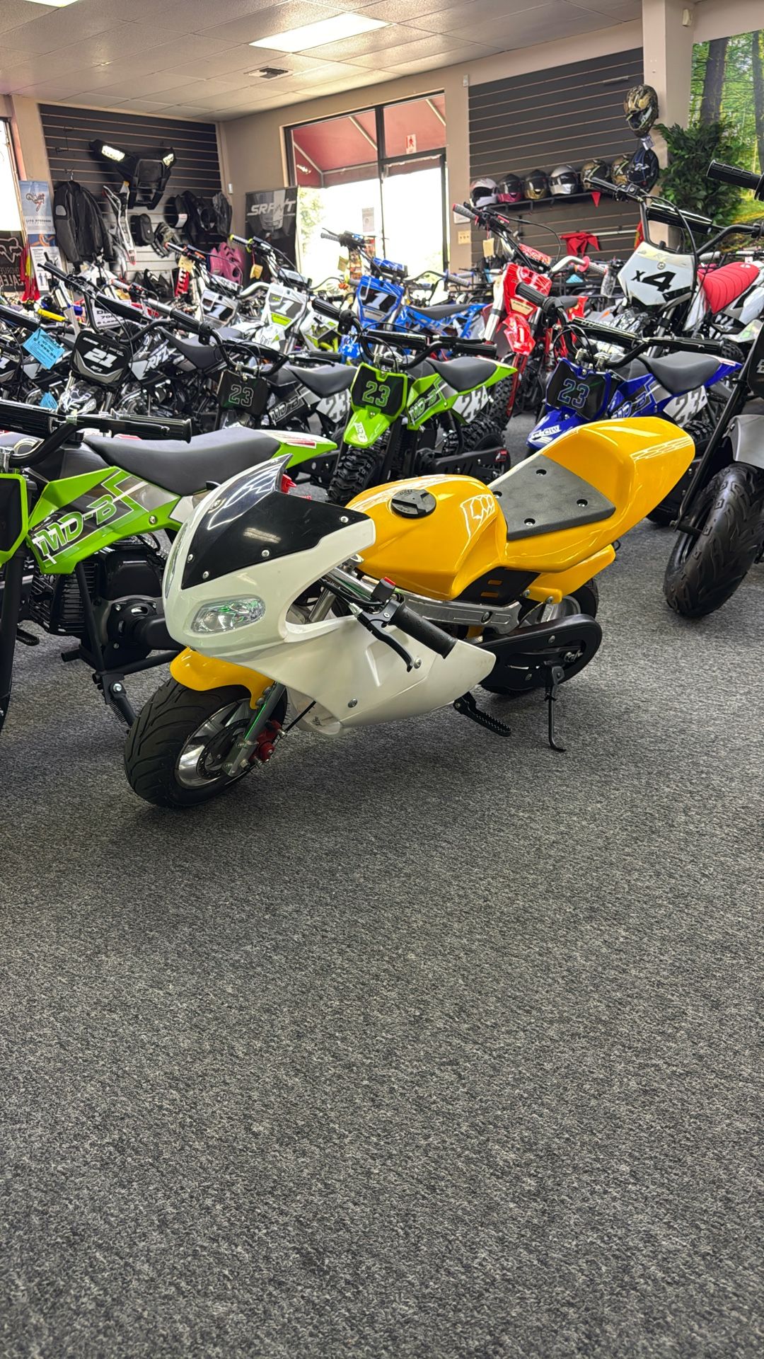New X2RR Pocket Bike