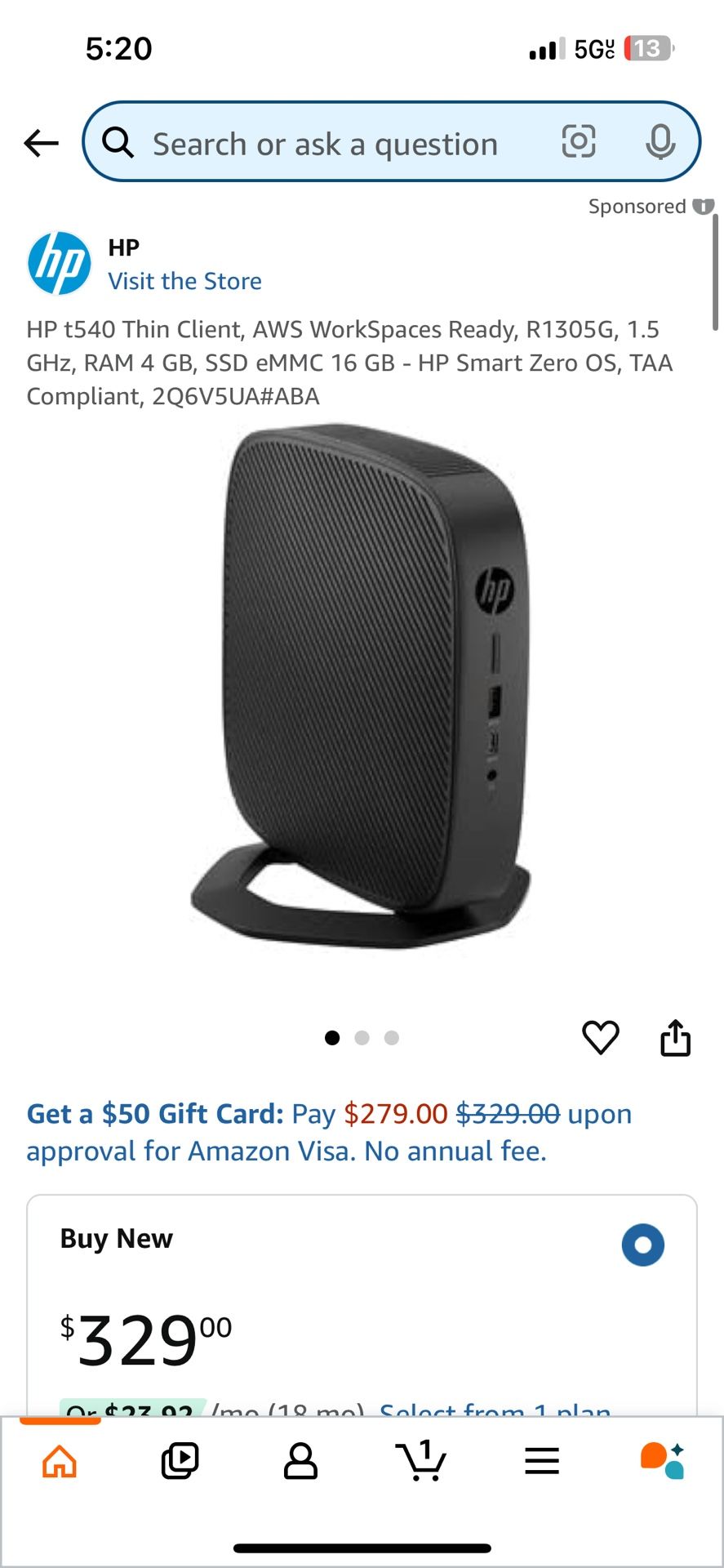Hp T540 Pc