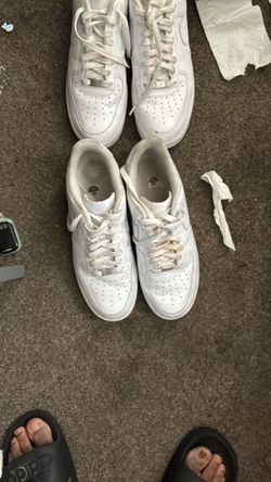 Nike Air Force 1 White Low-Top Sneakers