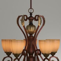 Hampton bay chateau deville chandelier deals