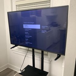 50 Inch Insignia Fire TV Factory reset LCD TV *NO REMOTE*