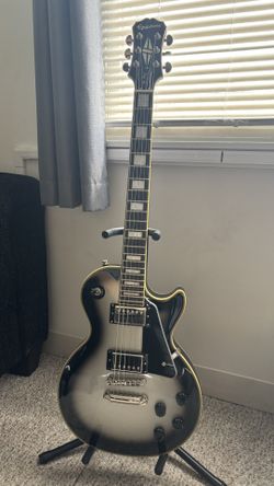 Epiphone Les Paul LE Custom Silver Burst Electric Guitar