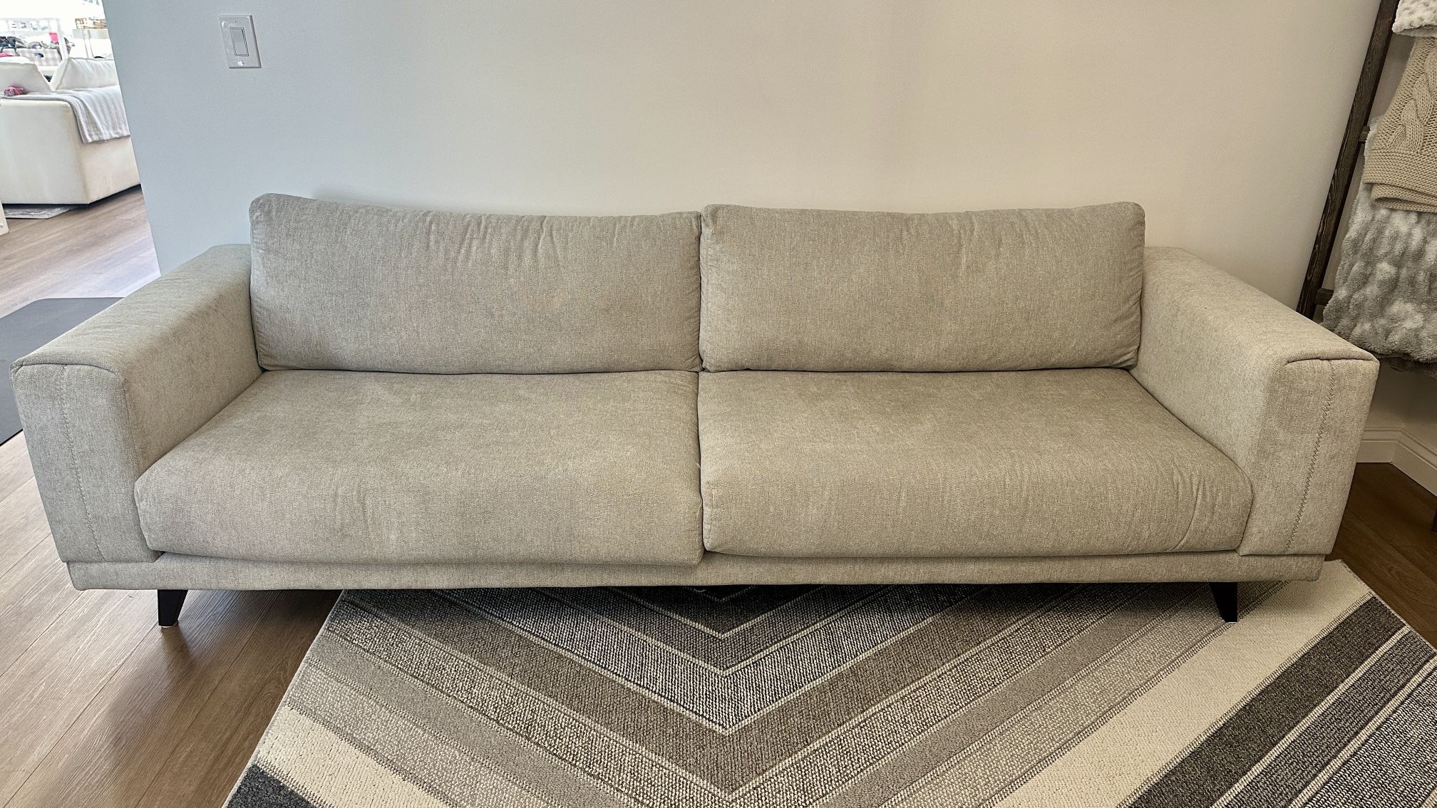 MAREN FABRIC SOFA - Comfy And Great Condition 