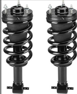 Front Strut Shock Assembly w/Coil Spring for Chevy Silverado/GMC Sierra 1(contact info removed)-2013