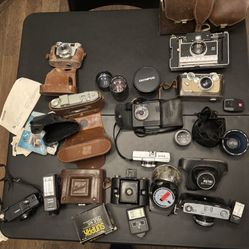 Vintage Camera Lot 
