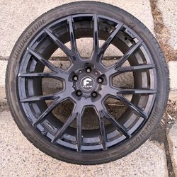 FORGIATO RIMS WITH TIRES 