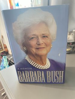 Barbara Bush Signed Book