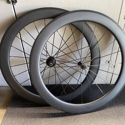 Superteam Roadbike Wheelset Clincher 700C Carbon 60mm UD Matte