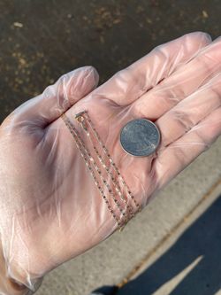 14k gold Valentino chain