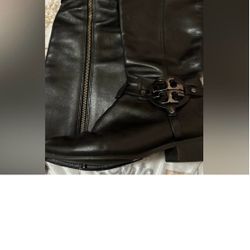 Tory Burch Women’s Black Boots Size 8 Used In Very Good Condition 