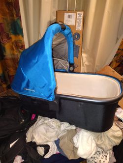 Bassinet And New Born Girl Clothes