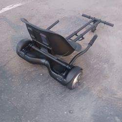 A Hoverboard Go Kart