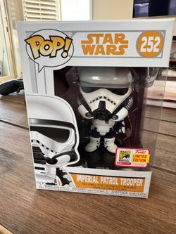 Funko Pop Star Wars Imperial Patrol Trooper #252 Stormtrooper SDCC Official 2018