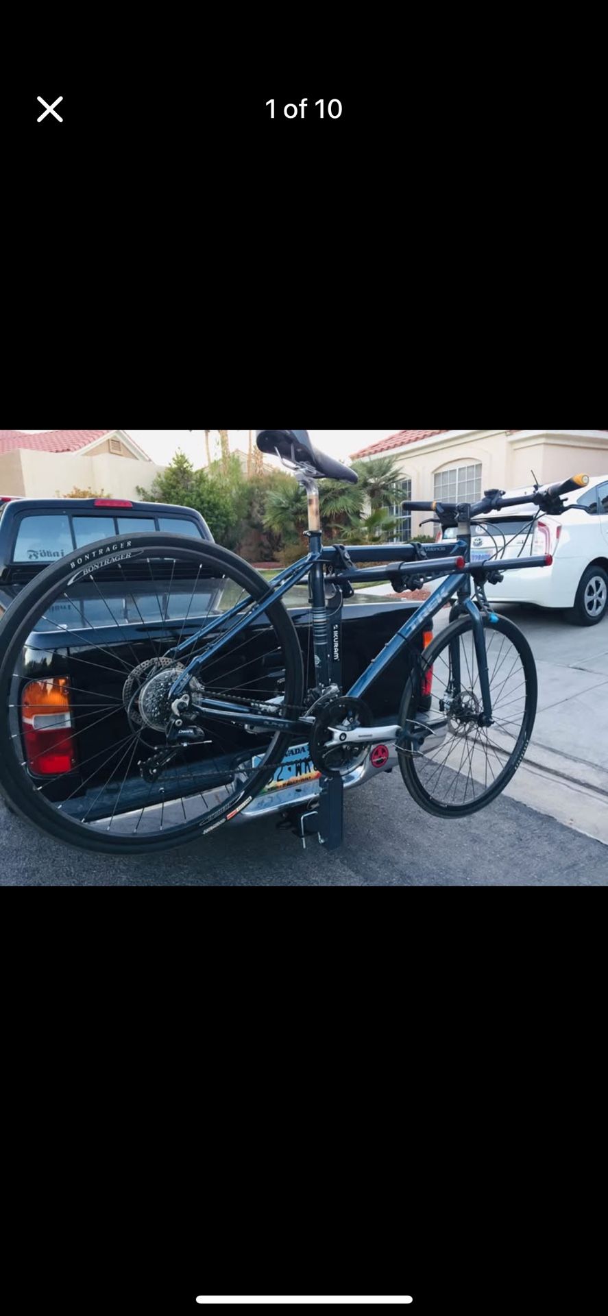 Road/hybrid bike trek valencia size 51cm