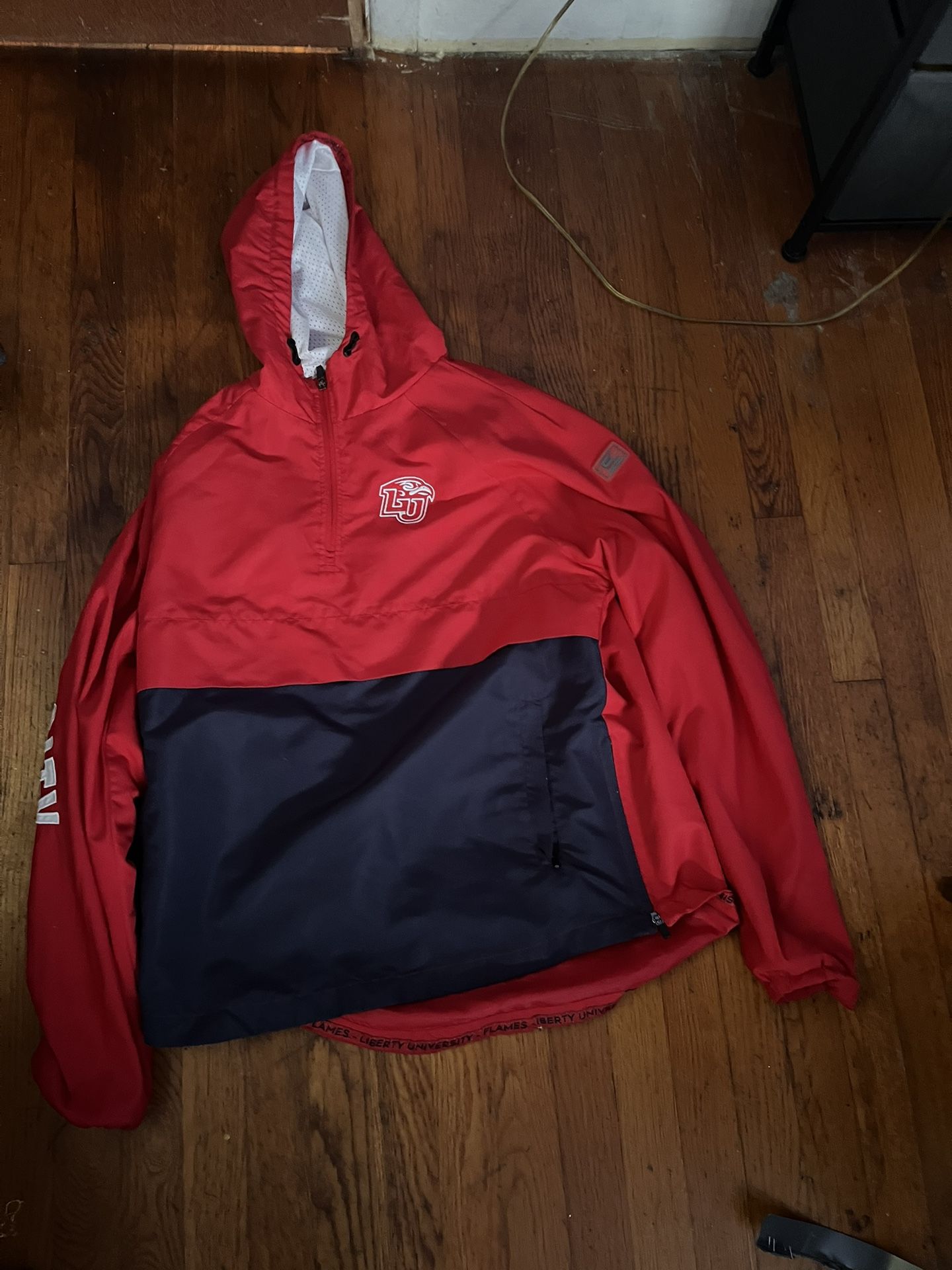 Liberty Football Windbreaker Size Medium