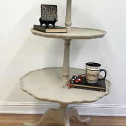 Pie Crust Table: Painted And Modernized