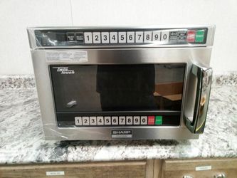Sharp restaurant microwave