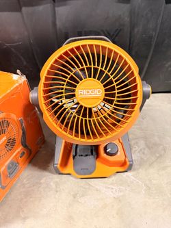 Ridgid fan