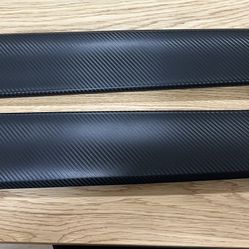 GEATaaT Dashboard Cover Wrap Compatible with 2017-2022 Tesla Model 3 Model Y (Matte Carbon Fiber Pattern)