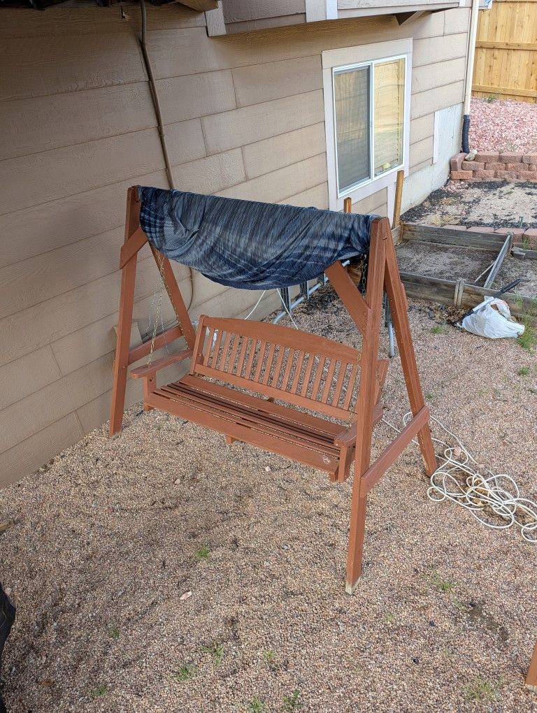 Wood Rocking Chair