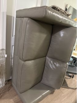 Love seat leather