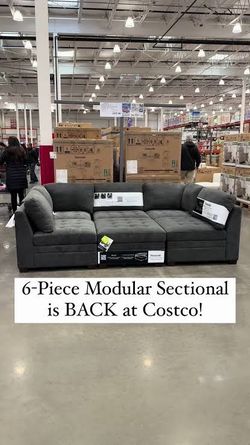 Gray modular sofa great condition