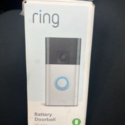Ring Battery Doorbell Door Bell With Head To Toe HD Video Live  View two-way talk and motion detection new