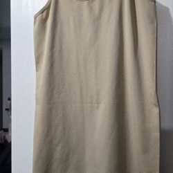 Beige Tank Top