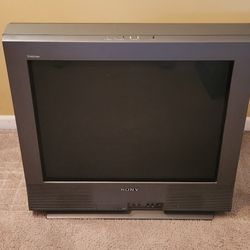 Vintage Sony Trintiron TV
