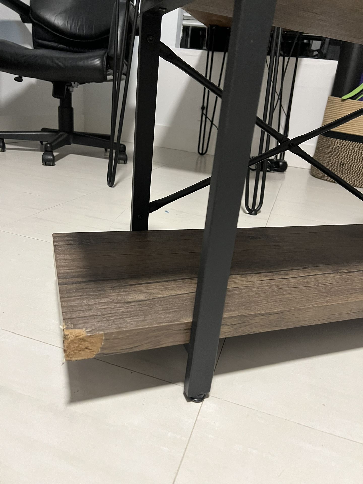 35”INCH RUSTIC BOOKCASE /OFFICE STORAGE